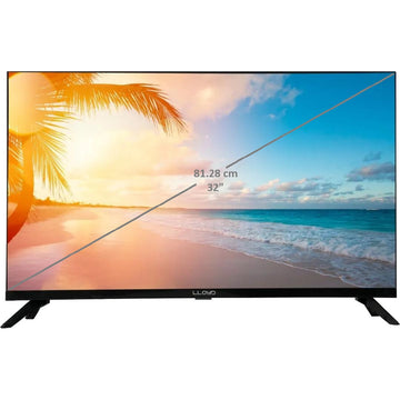 Lloyd 81.28 Centimeter (32) 32HS550G HD Ready AI Quad Core Processor WebOS Smart LED TV (2025 Edition, Black)